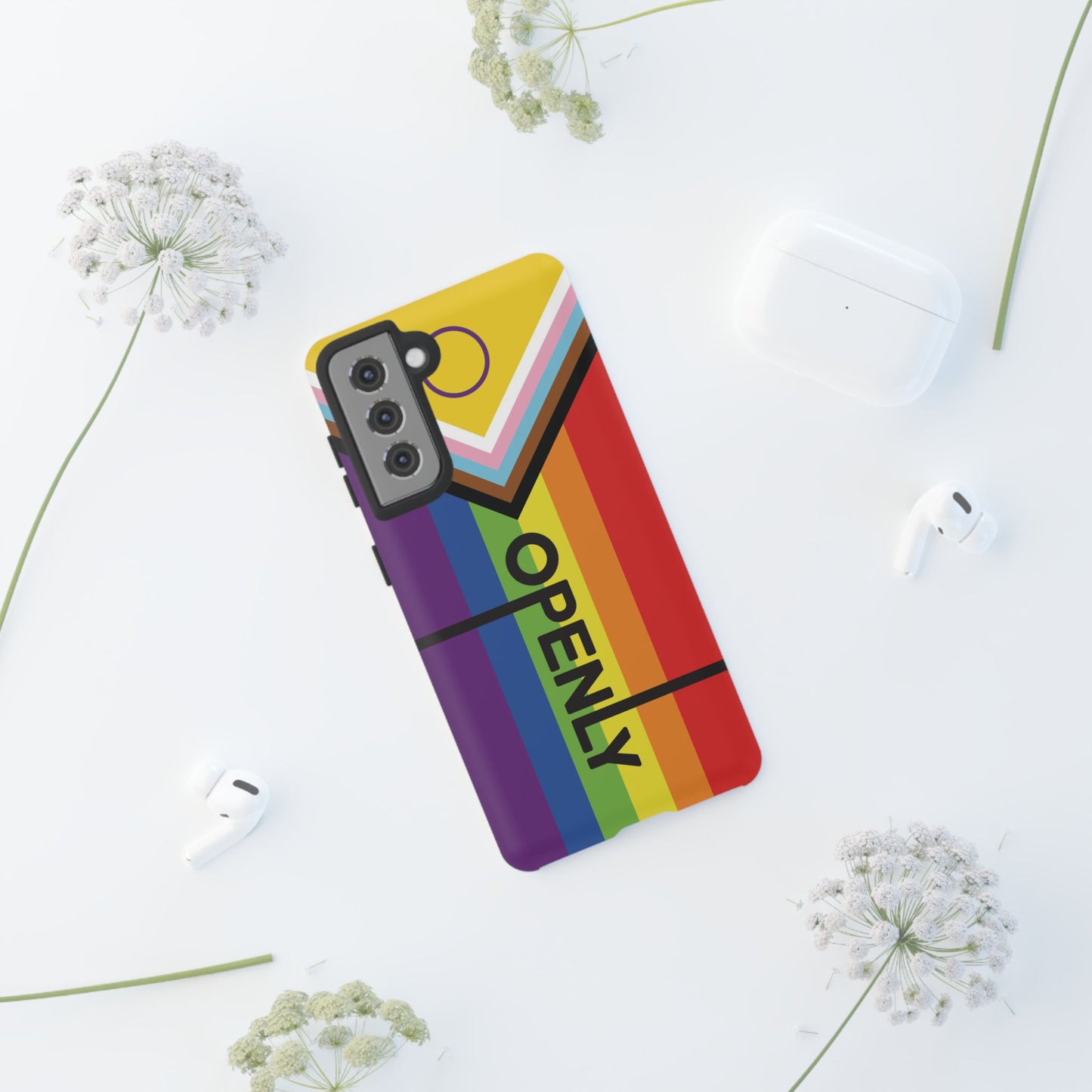 "Openly" LGBTQIA+ Phone Case