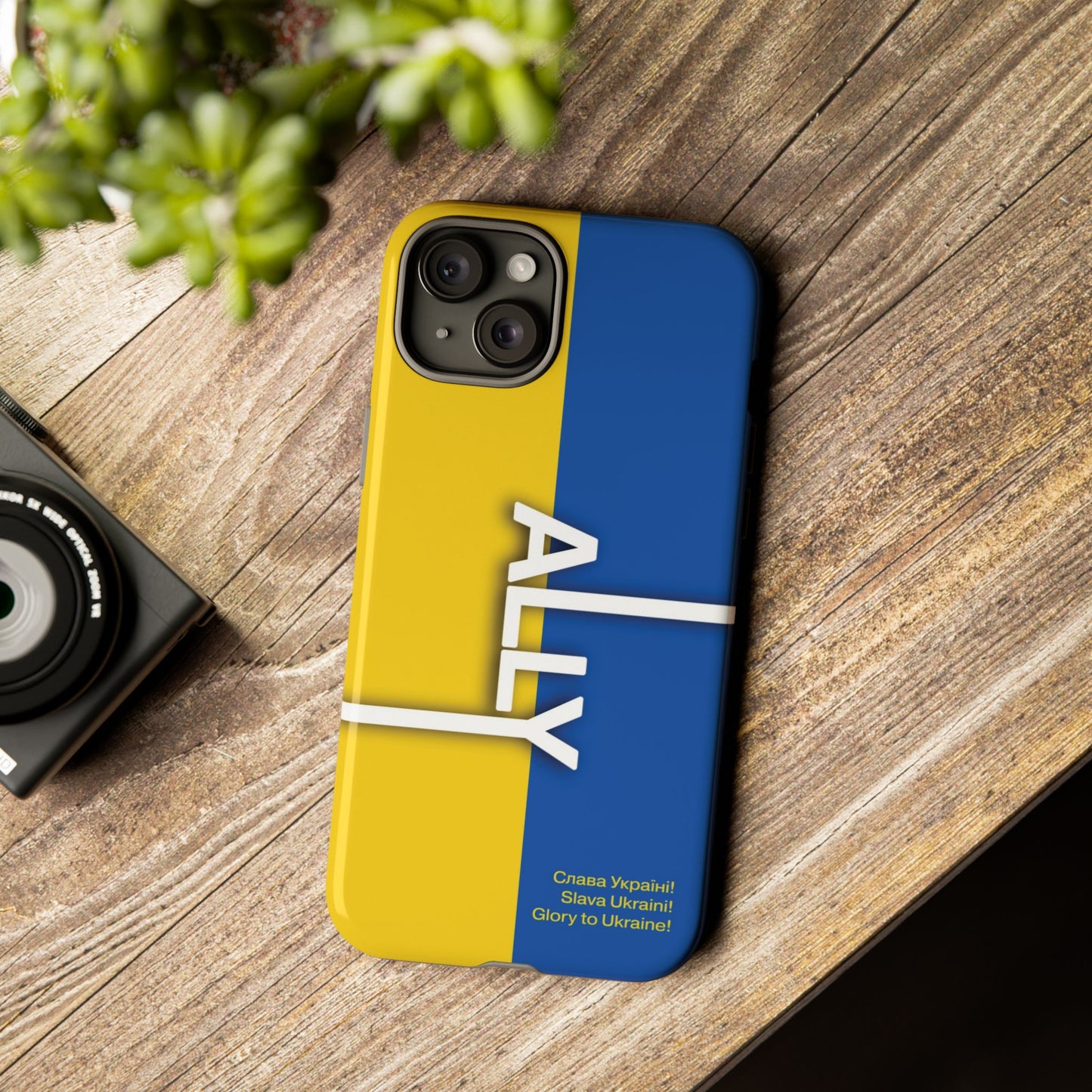 Slava Ukraine Ally Phone Case