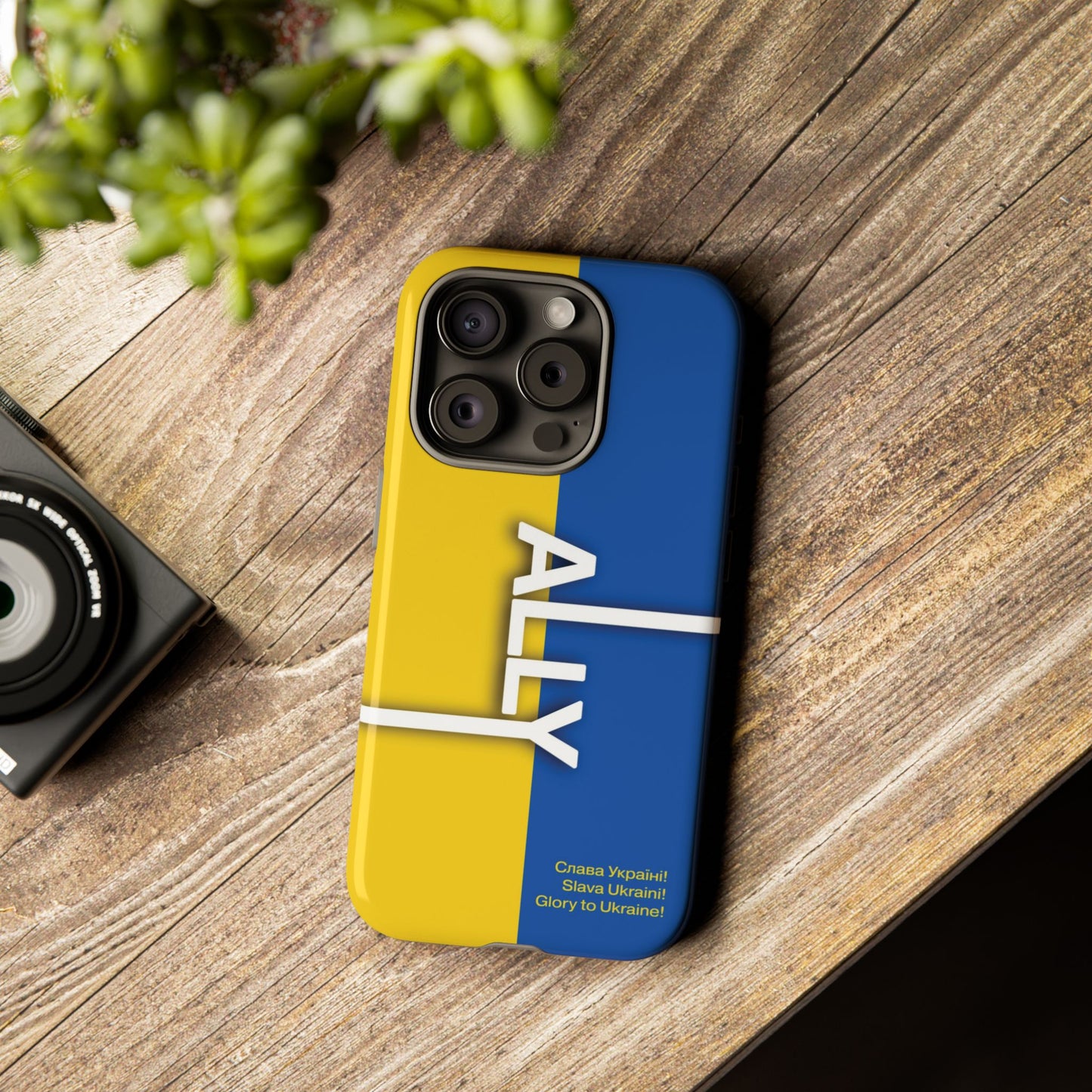 Slava Ukraine Ally Phone Case