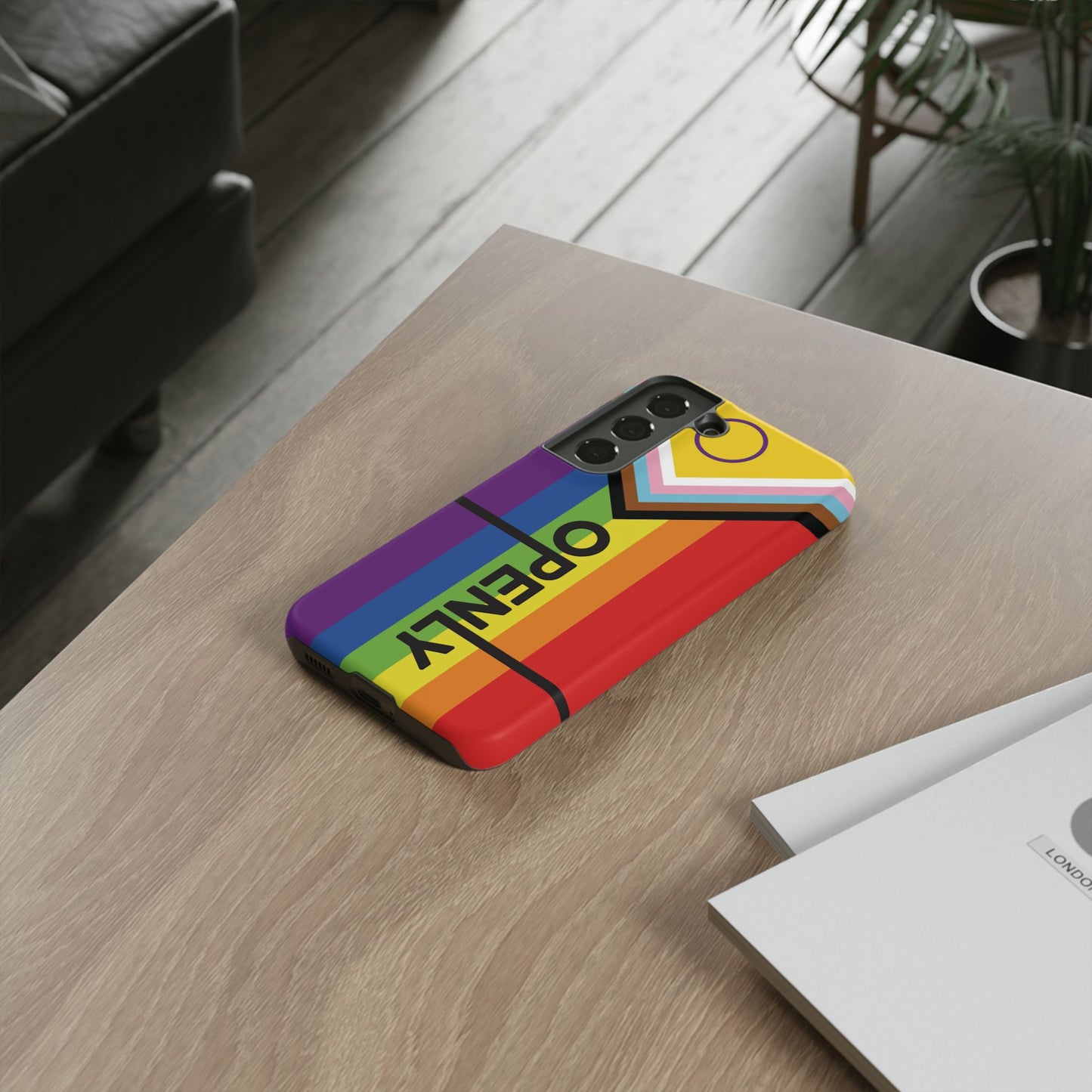 "Openly" LGBTQIA+ Phone Case
