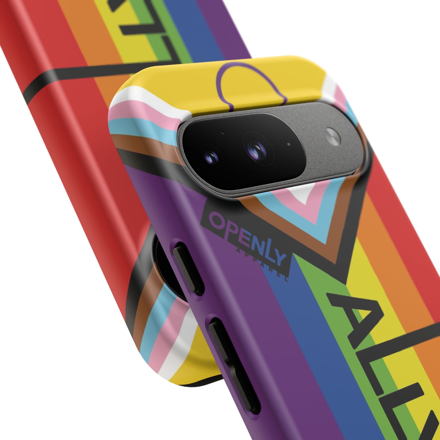 Ally Phone Case - Openly: Ally Design for LGBTQ+ & BIPOC Supporters