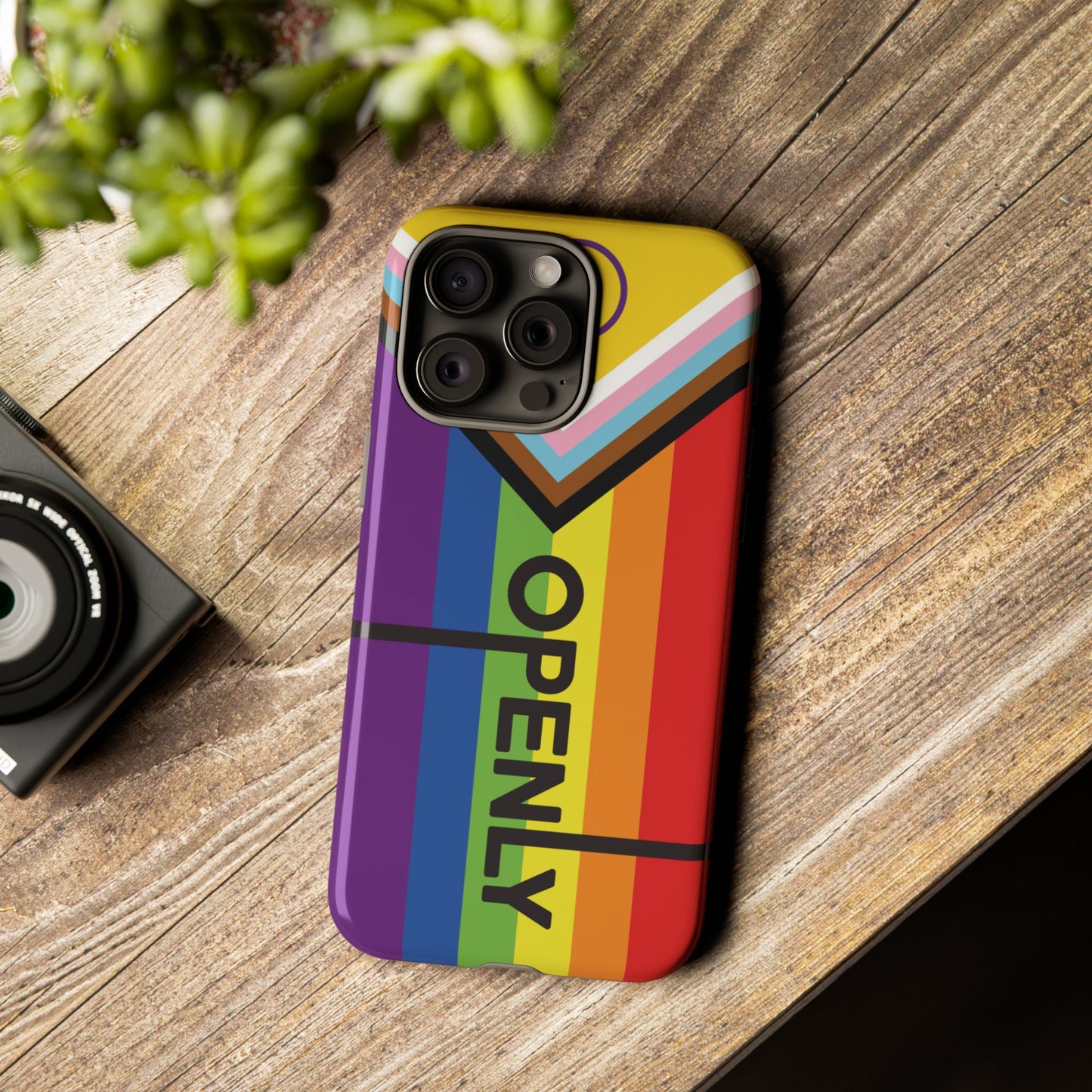 "Openly" LGBTQIA+ Phone Case