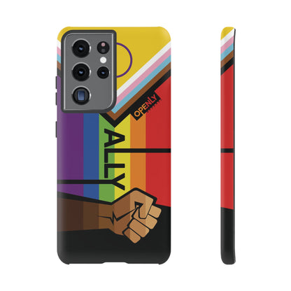 Ally Phone Case - Openly: Ally Design for LGBTQ+ & BIPOC Supporters