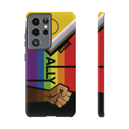 Ally Phone Case - Openly: Ally Design for LGBTQ+ & BIPOC Supporters