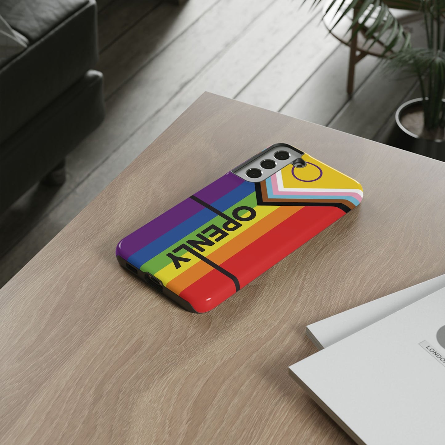"Openly" LGBTQIA+ Phone Case
