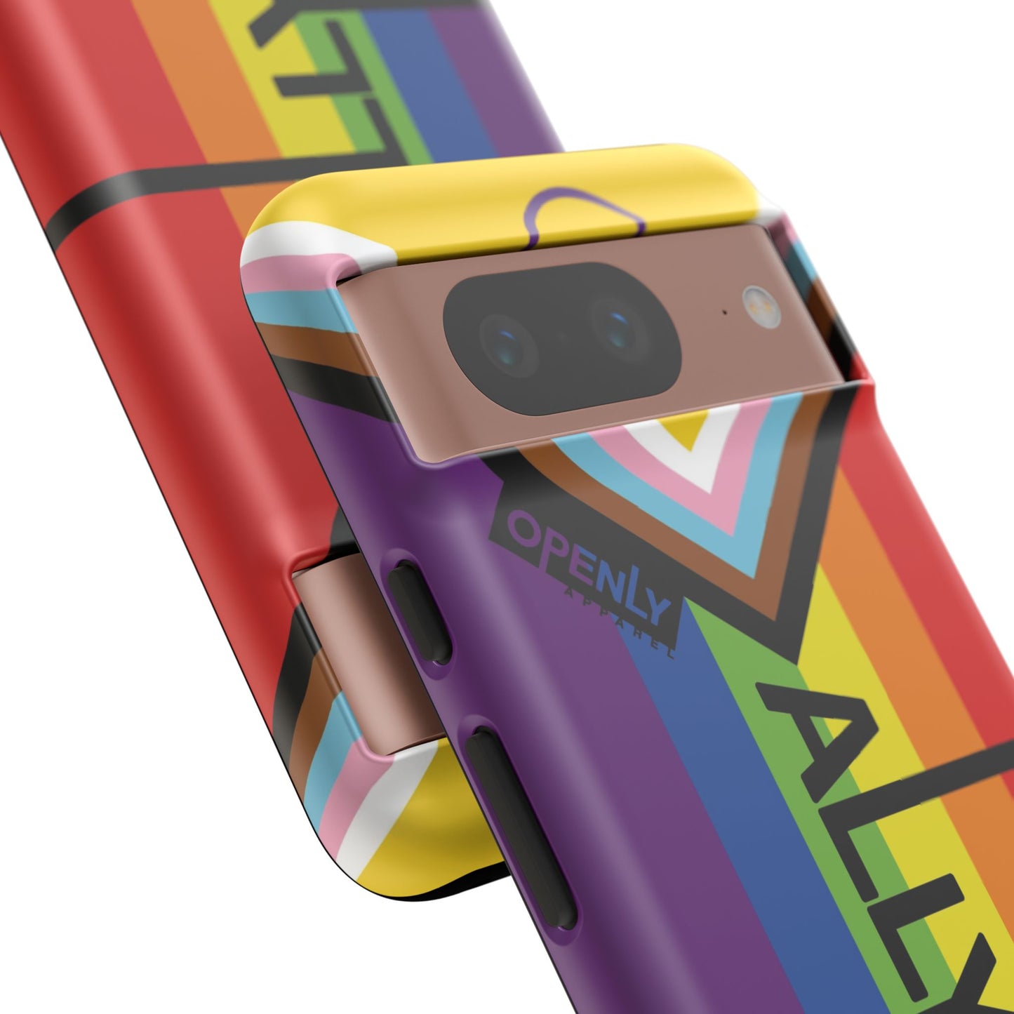 Ally Phone Case - Openly: Ally Design for LGBTQ+ & BIPOC Supporters