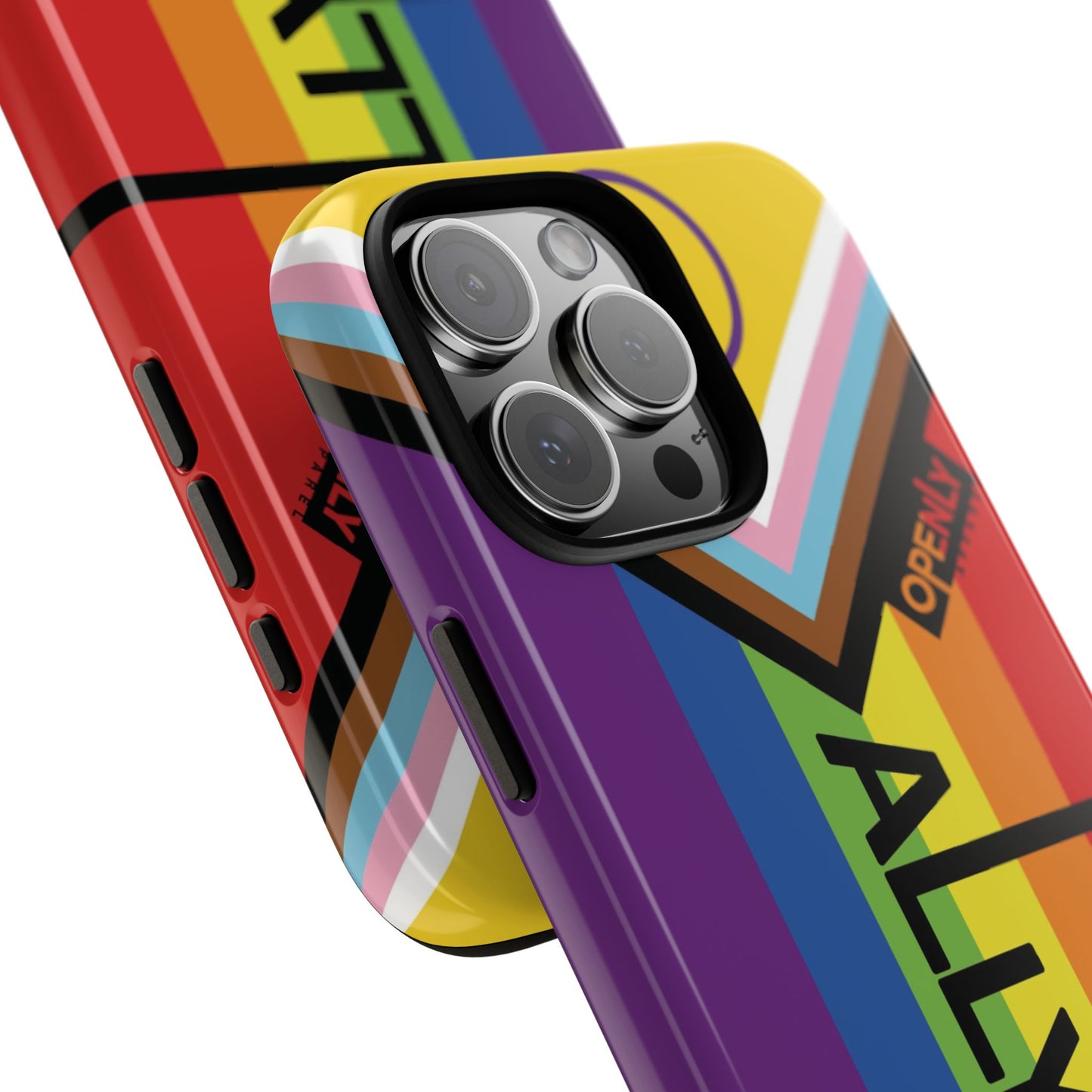 Ally Phone Case - Openly: Ally Design for LGBTQ+ & BIPOC Supporters