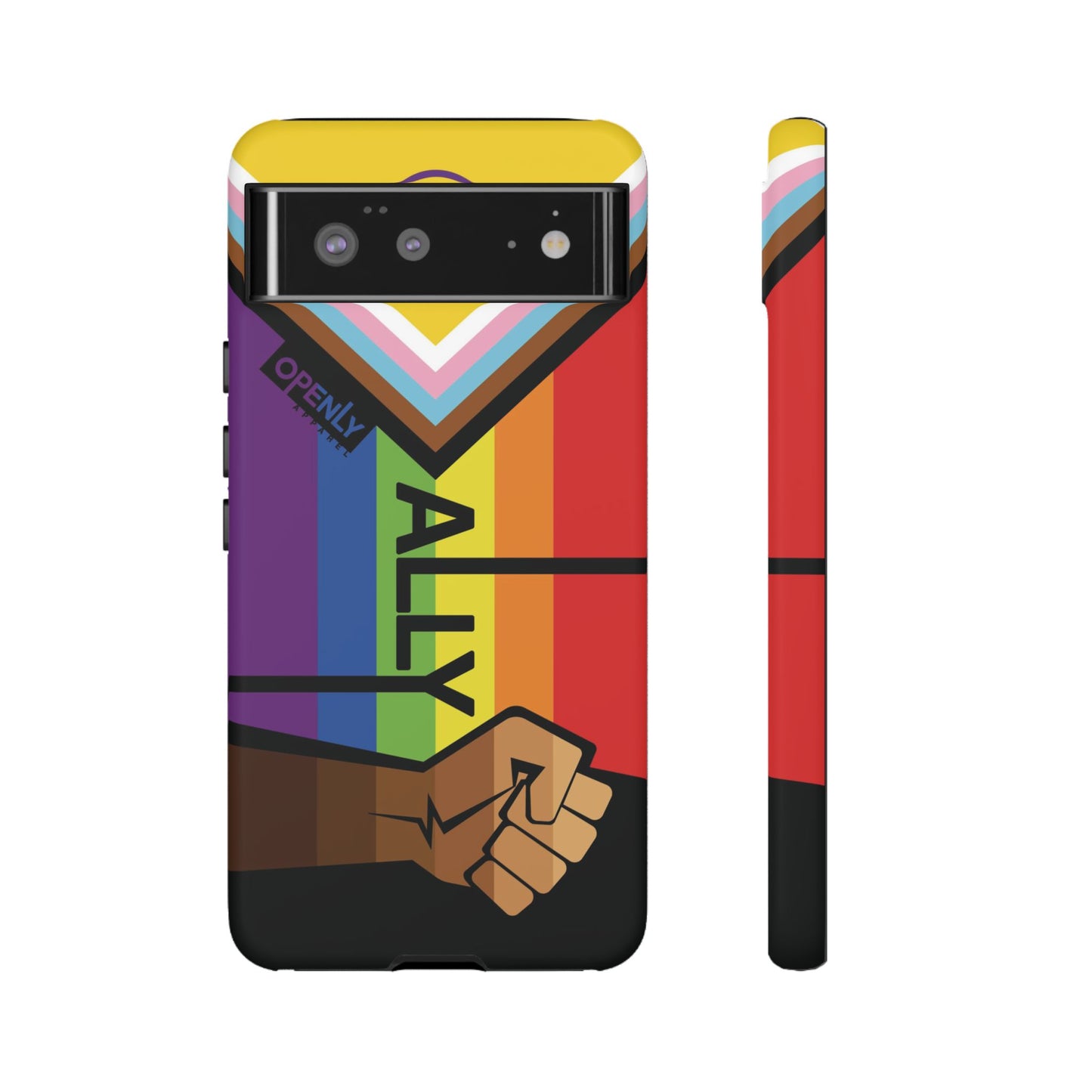Ally Phone Case - Openly: Ally Design for LGBTQ+ & BIPOC Supporters