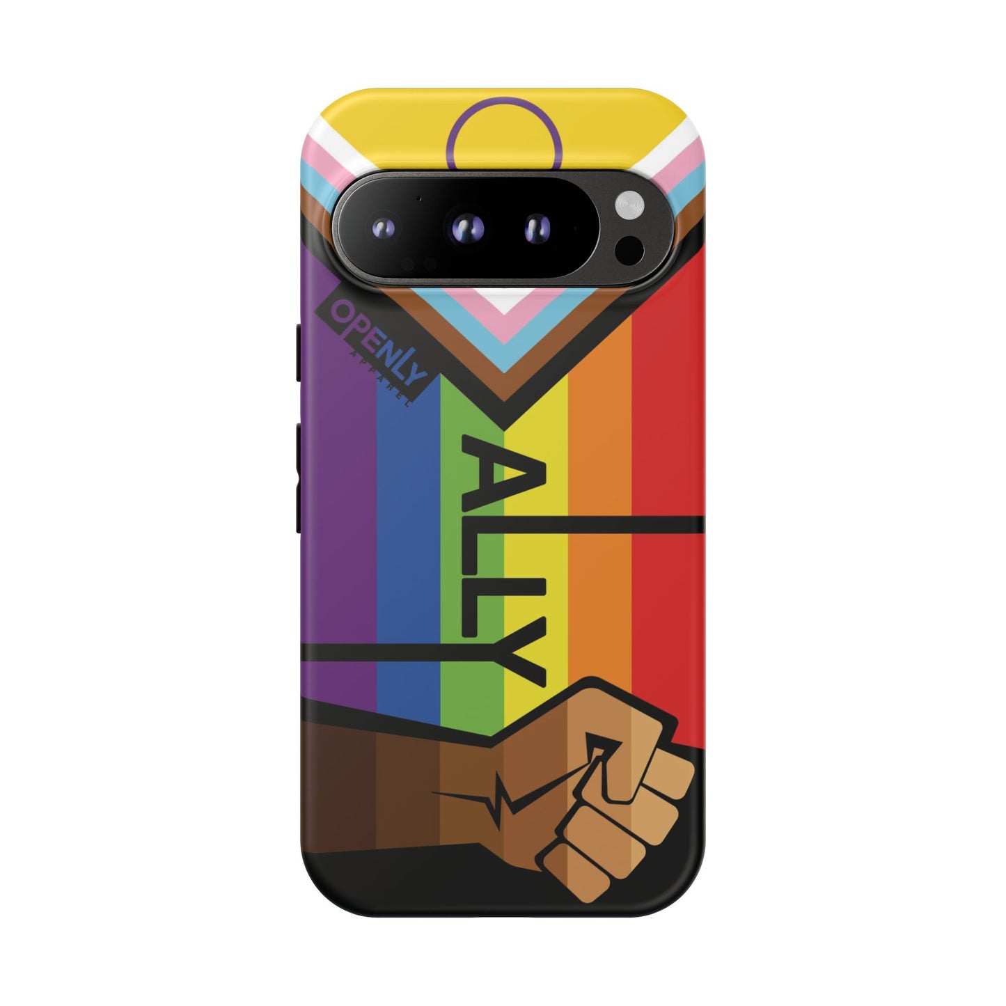 Ally Phone Case - Openly: Ally Design for LGBTQ+ & BIPOC Supporters
