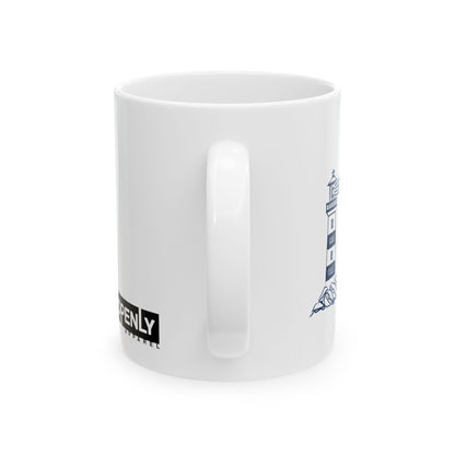 "Be a Beacon"/Good Vibes Lighthouse Mug