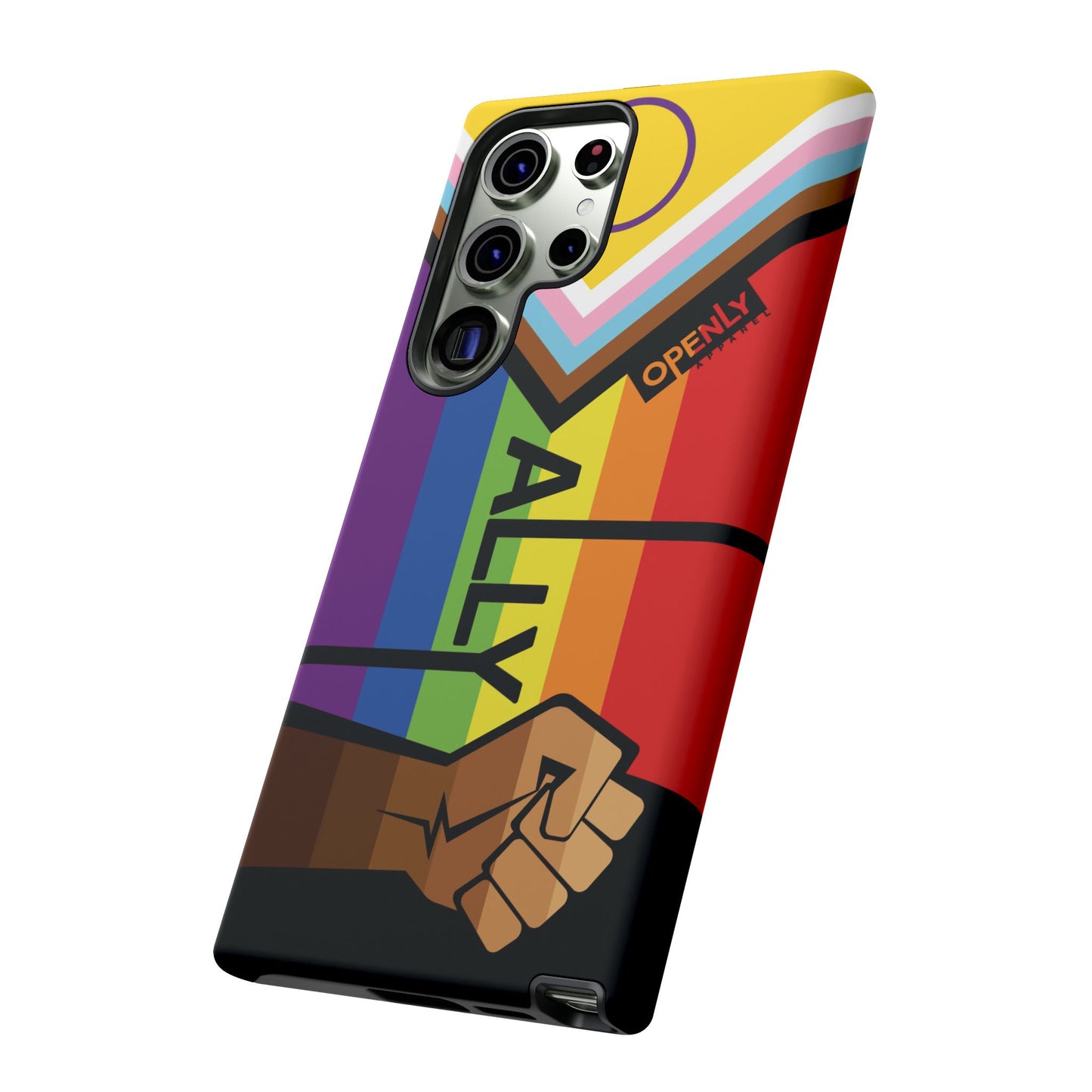 Ally Phone Case - Openly: Ally Design for LGBTQ+ & BIPOC Supporters