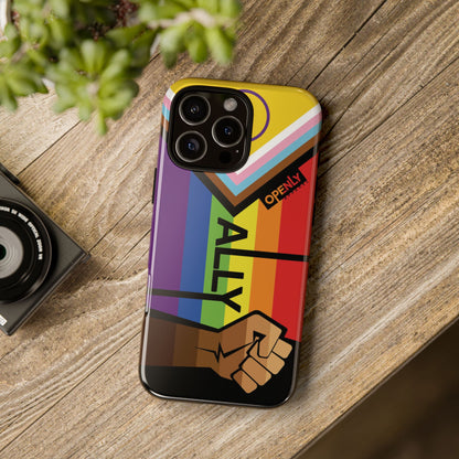 Ally Phone Case - Openly: Ally Design for LGBTQ+ & BIPOC Supporters