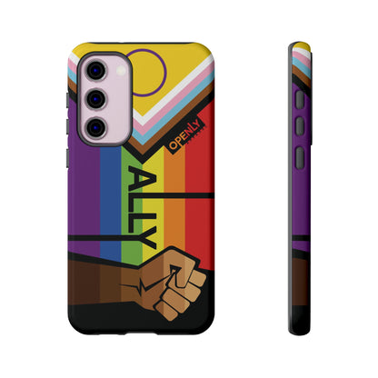 Ally Phone Case - Openly: Ally Design for LGBTQ+ & BIPOC Supporters
