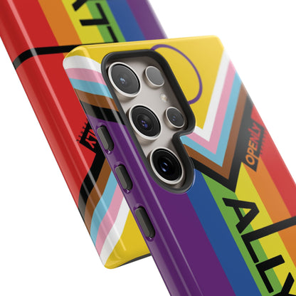 Ally Phone Case - Openly: Ally Design for LGBTQ+ & BIPOC Supporters