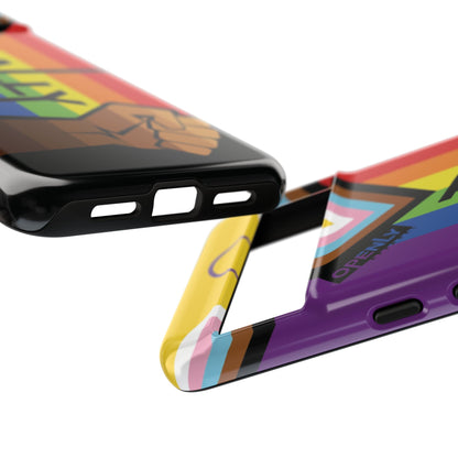 Ally Phone Case - Openly: Ally Design for LGBTQ+ & BIPOC Supporters