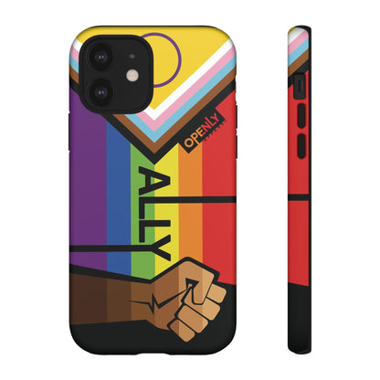 Ally Phone Case - Openly: Ally Design for LGBTQ+ & BIPOC Supporters