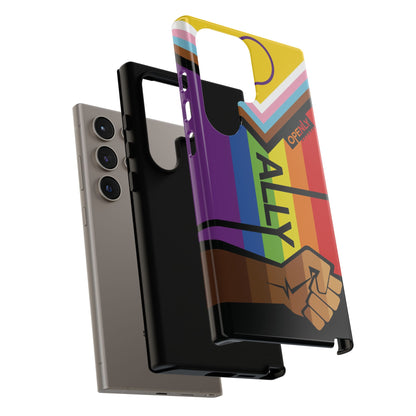 Ally Phone Case - Openly: Ally Design for LGBTQ+ & BIPOC Supporters