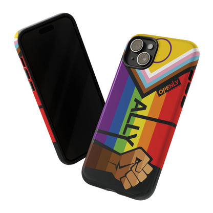 Ally Phone Case - Openly: Ally Design for LGBTQ+ & BIPOC Supporters