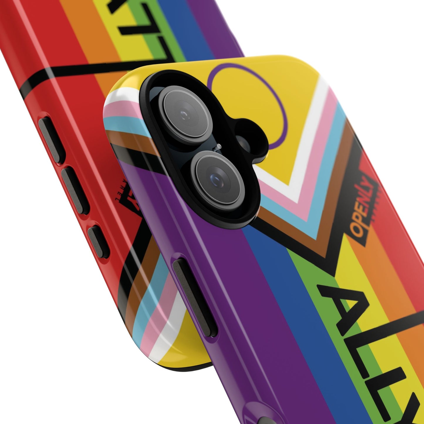 Ally Phone Case - Openly: Ally Design for LGBTQ+ & BIPOC Supporters