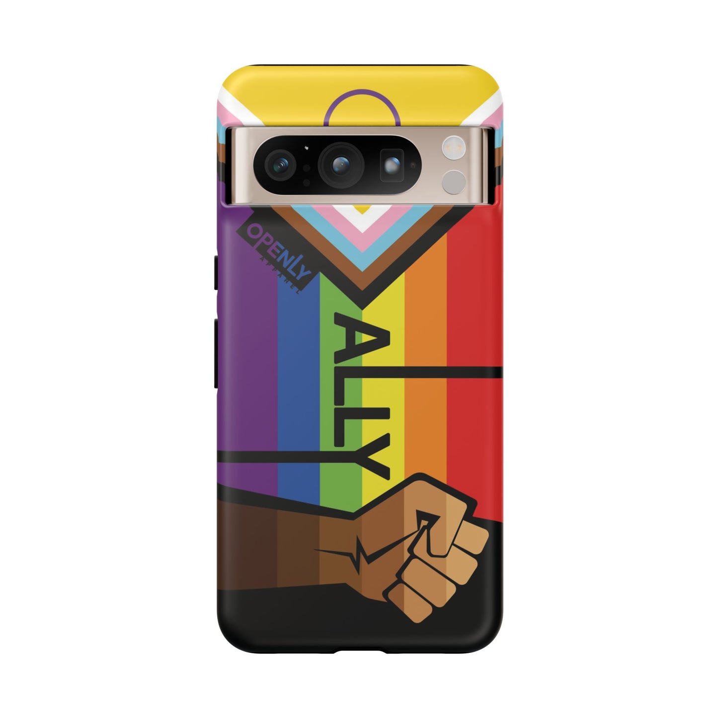Ally Phone Case - Openly: Ally Design for LGBTQ+ & BIPOC Supporters