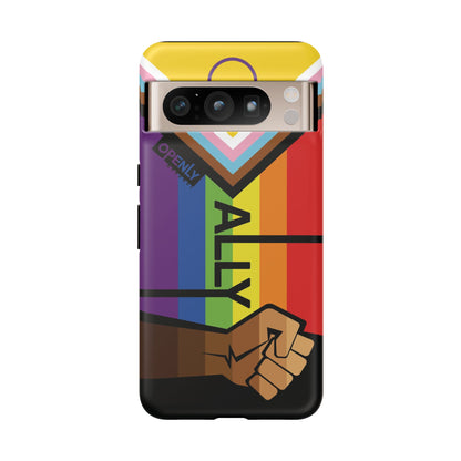 Ally Phone Case - Openly: Ally Design for LGBTQ+ & BIPOC Supporters
