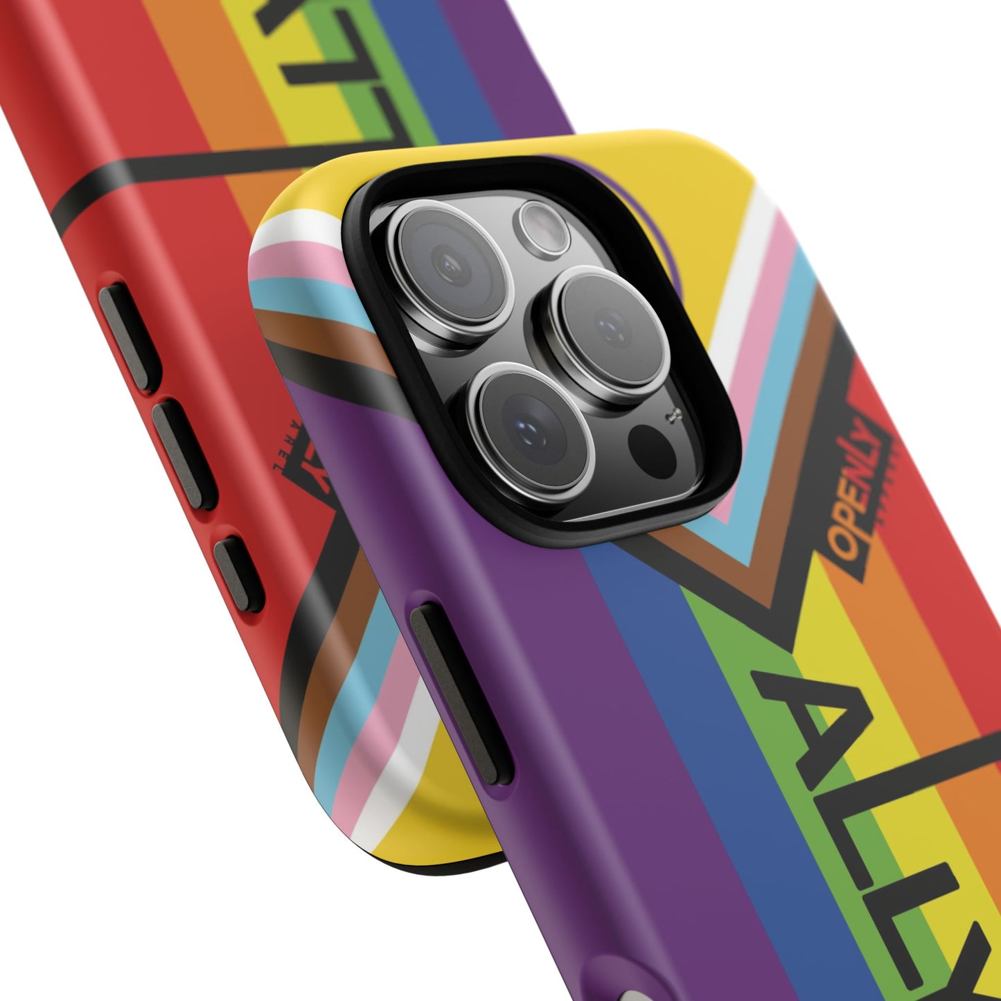 Ally Phone Case - Openly: Ally Design for LGBTQ+ & BIPOC Supporters