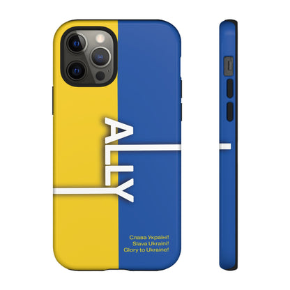 Slava Ukraine Ally Phone Case