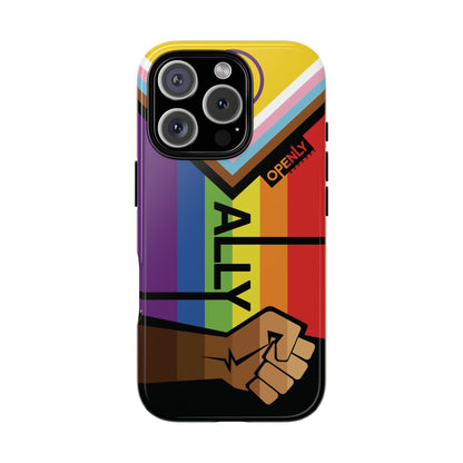 Ally Phone Case - Openly: Ally Design for LGBTQ+ & BIPOC Supporters