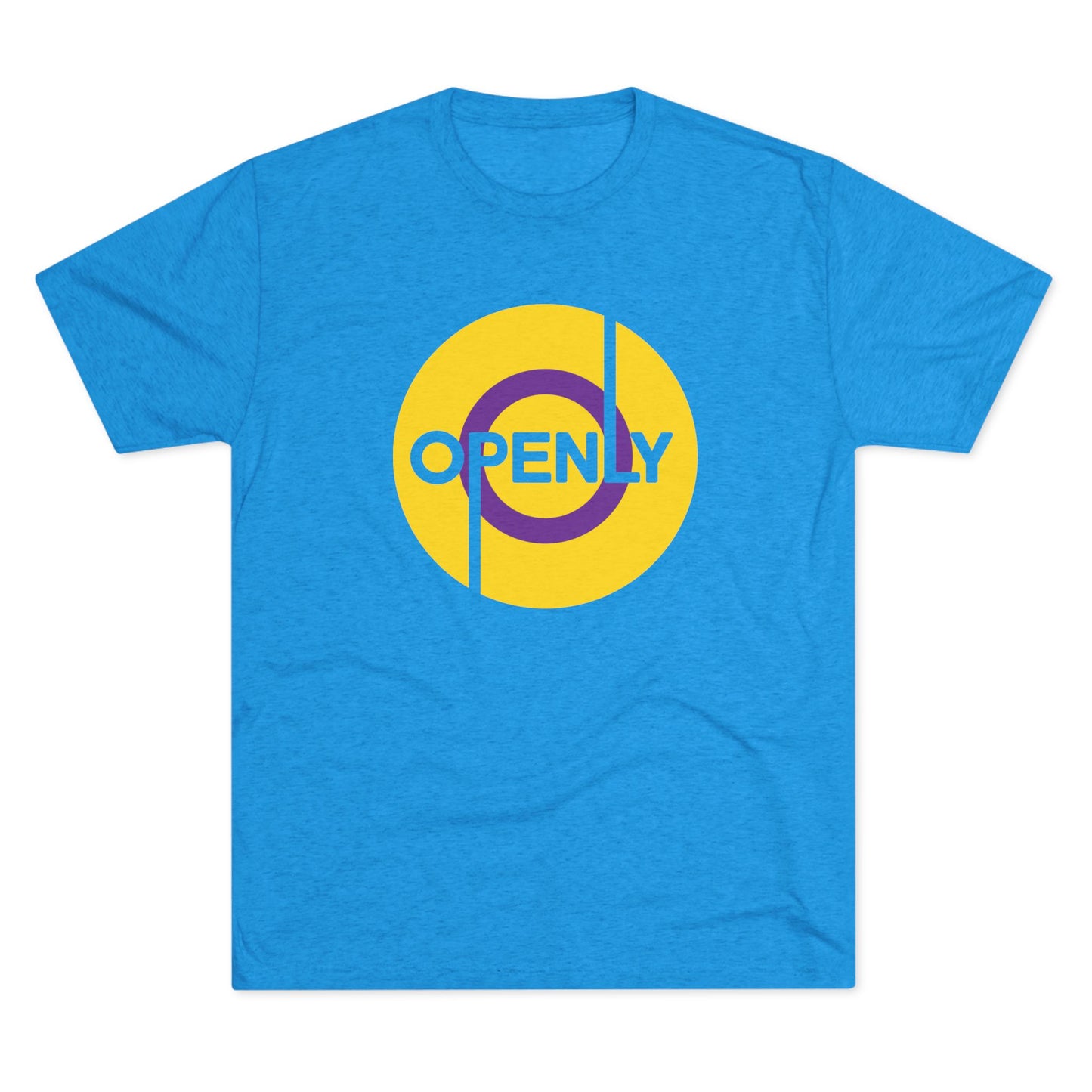 Openly Intersex Unisex Tri-Blend Crew Tee