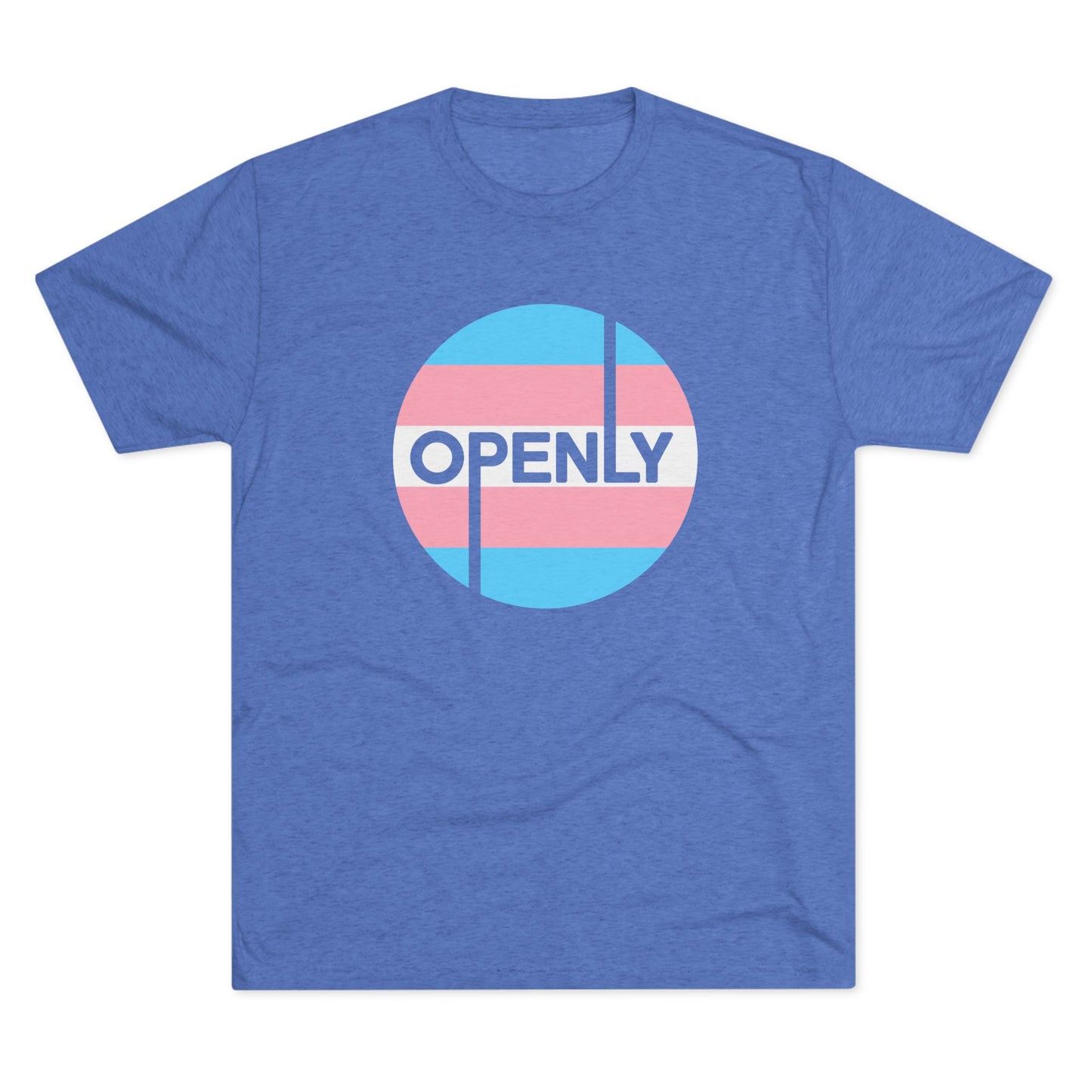 Openly Trans Unisex Tri-Blend Crew Tee