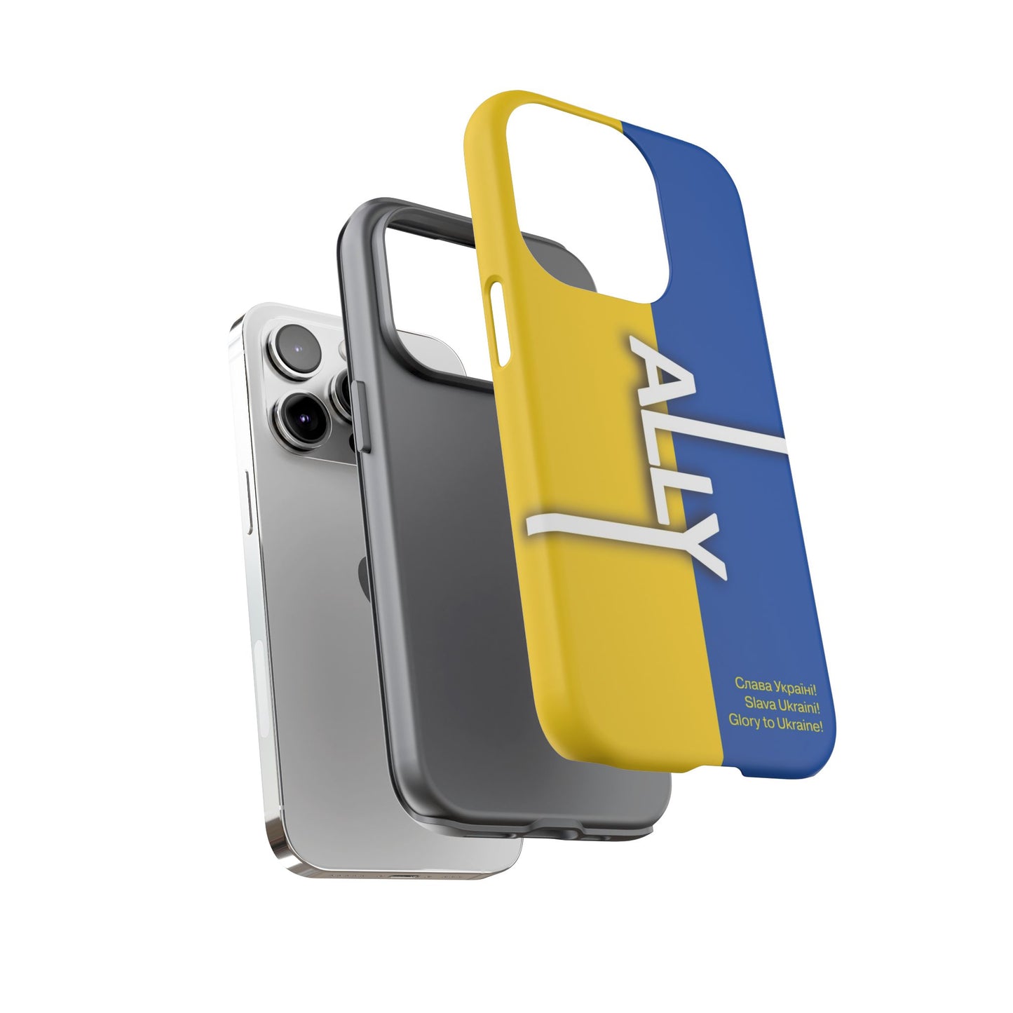 Slava Ukraine Ally Phone Case