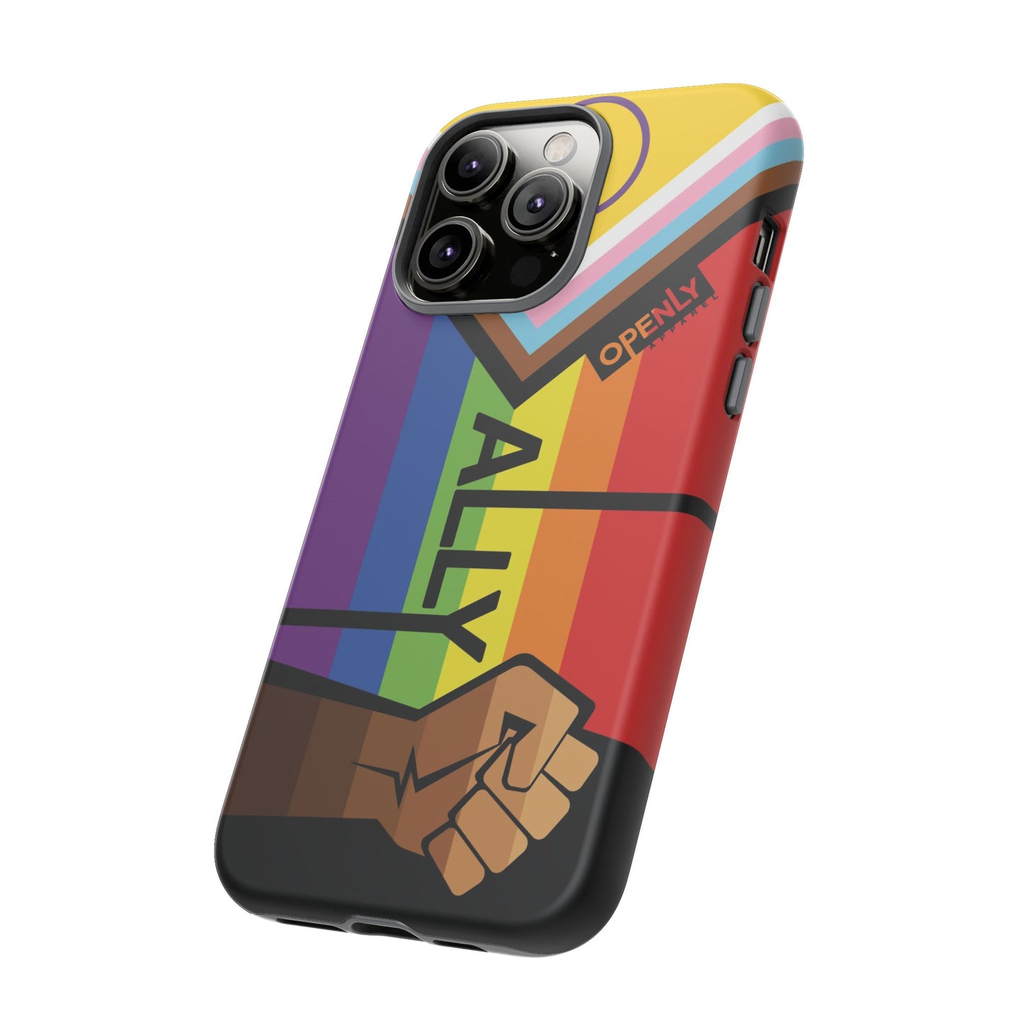 Ally Phone Case - Openly: Ally Design for LGBTQ+ & BIPOC Supporters
