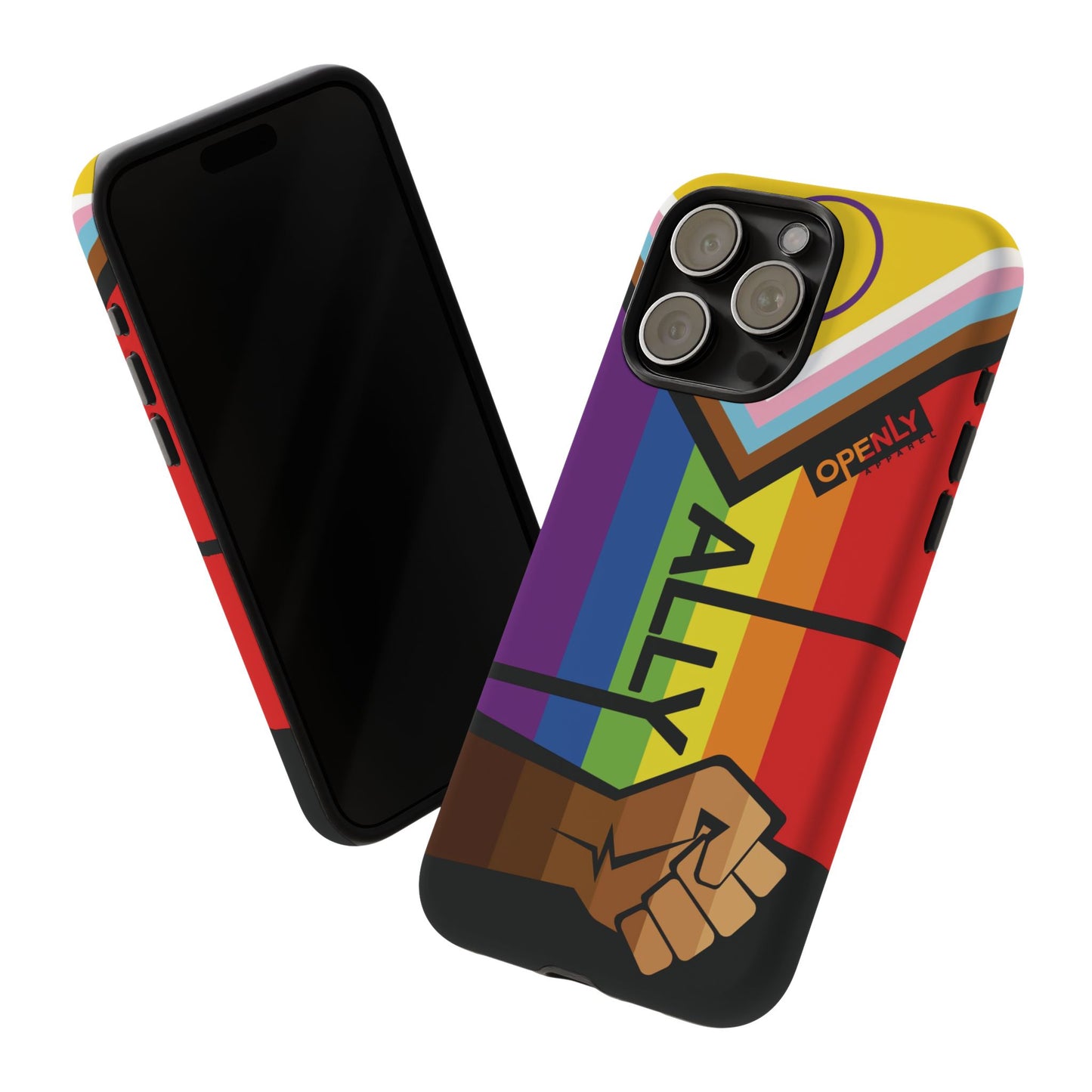 Ally Phone Case - Openly: Ally Design for LGBTQ+ & BIPOC Supporters