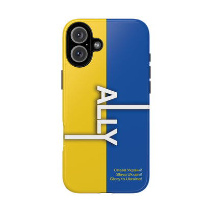 Slava Ukraine Ally Phone Case