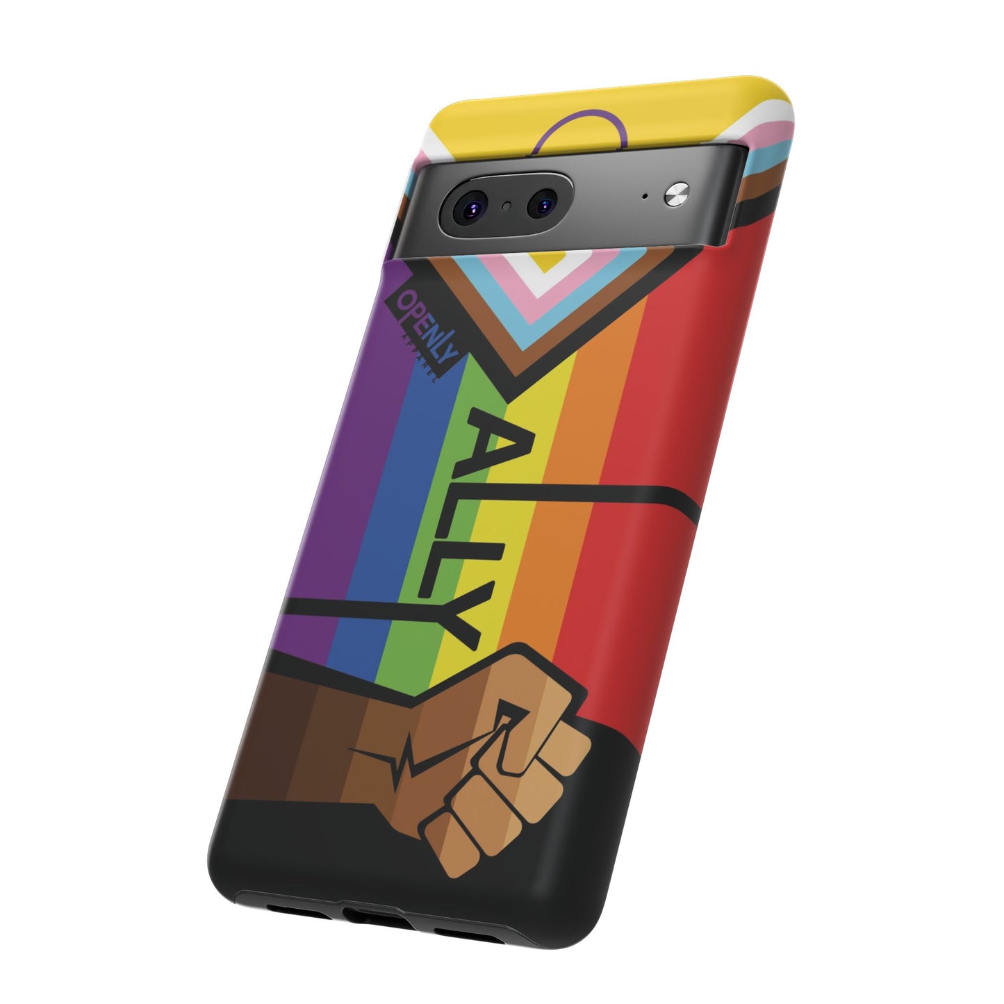 Ally Phone Case - Openly: Ally Design for LGBTQ+ & BIPOC Supporters