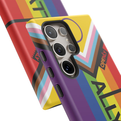 Ally Phone Case - Openly: Ally Design for LGBTQ+ & BIPOC Supporters
