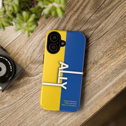 Slava Ukraine Ally Phone Case