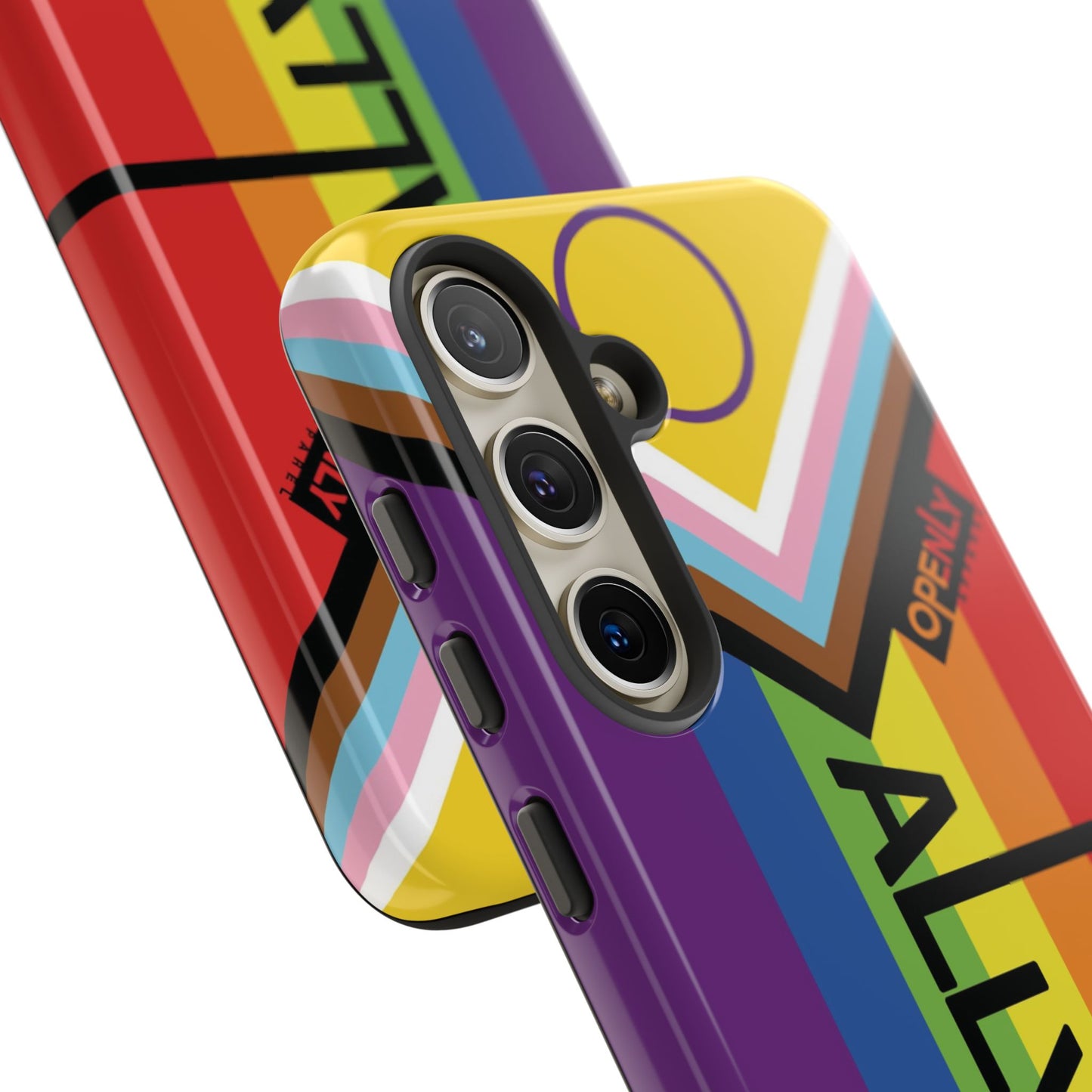 Ally Phone Case - Openly: Ally Design for LGBTQ+ & BIPOC Supporters