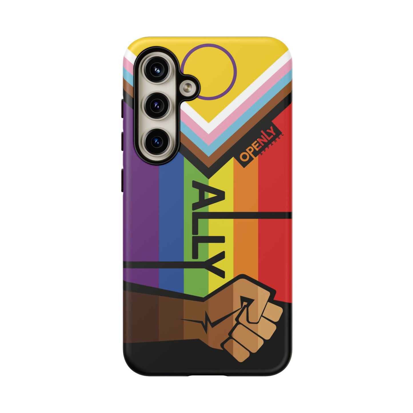 Ally Phone Case - Openly: Ally Design for LGBTQ+ & BIPOC Supporters