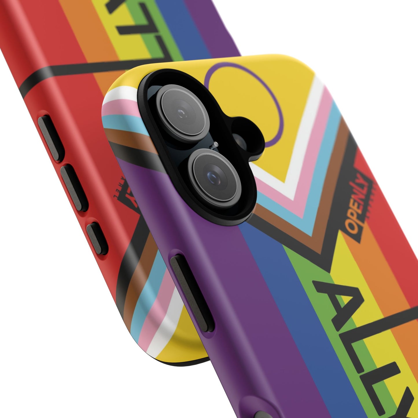 Ally Phone Case - Openly: Ally Design for LGBTQ+ & BIPOC Supporters