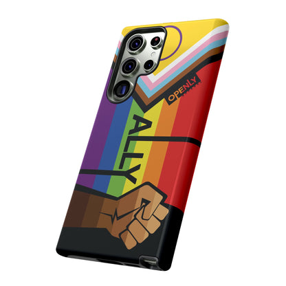 Ally Phone Case - Openly: Ally Design for LGBTQ+ & BIPOC Supporters