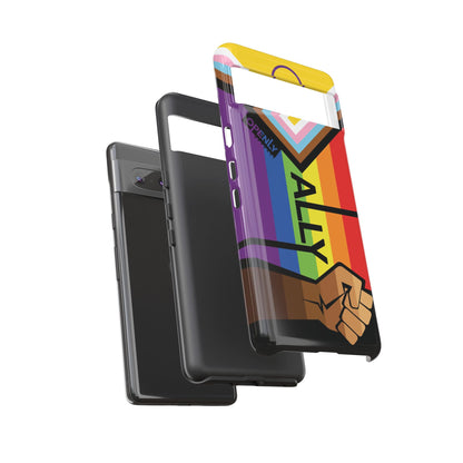 Ally Phone Case - Openly: Ally Design for LGBTQ+ & BIPOC Supporters