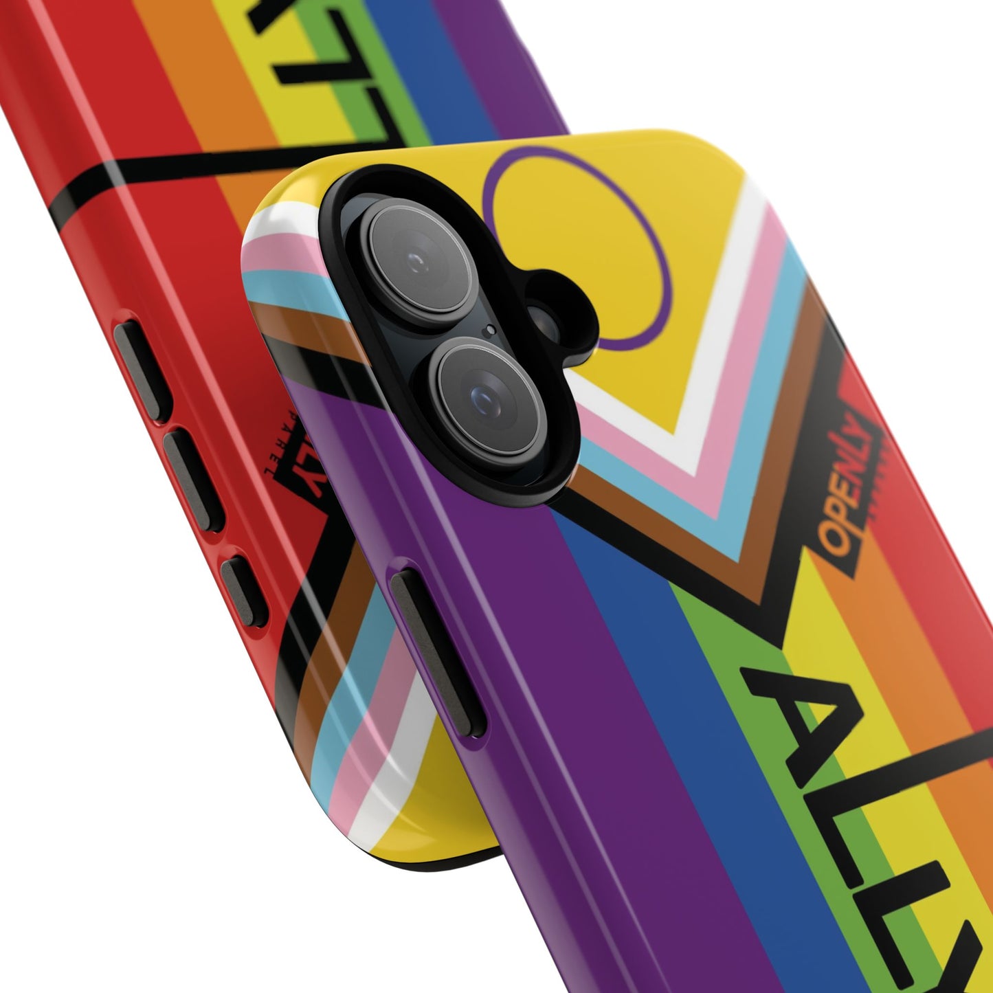 Ally Phone Case - Openly: Ally Design for LGBTQ+ & BIPOC Supporters