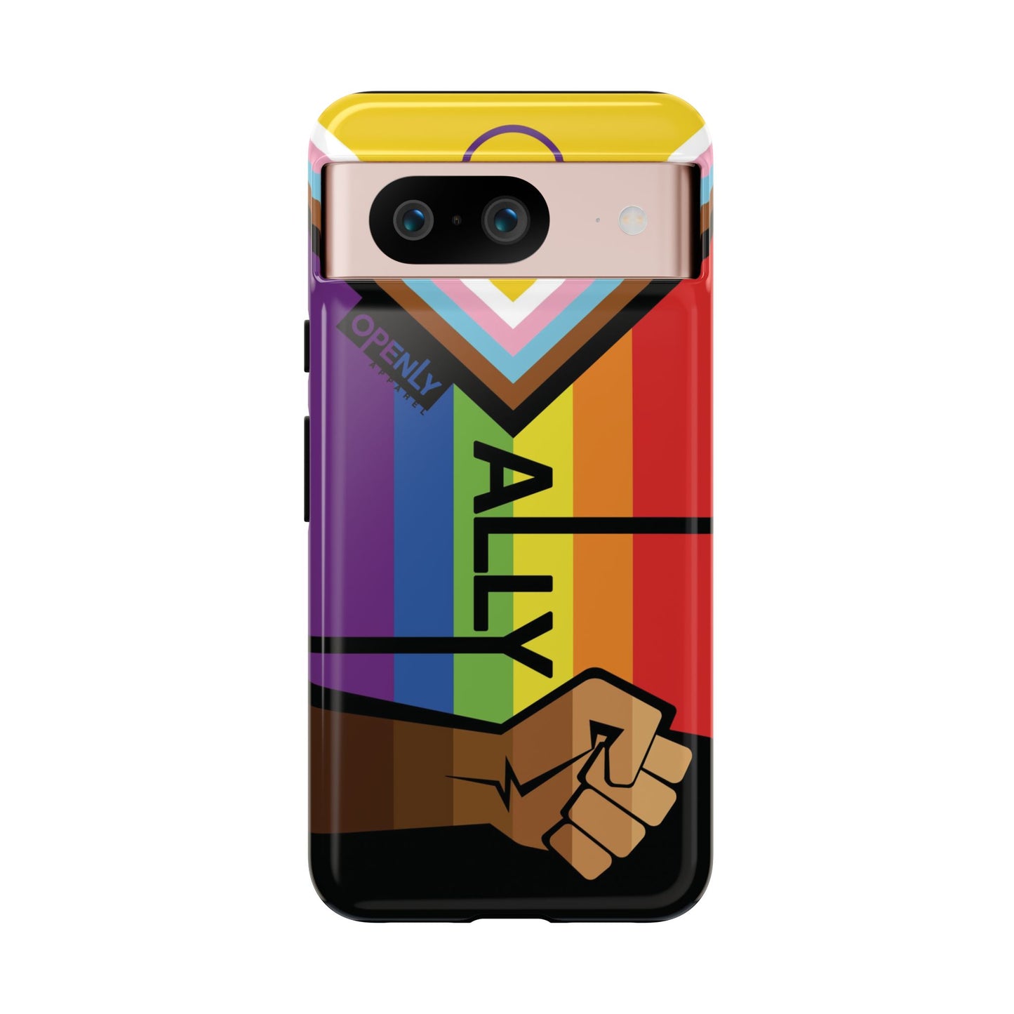 Ally Phone Case - Openly: Ally Design for LGBTQ+ & BIPOC Supporters