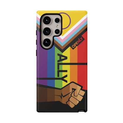 Ally Phone Case - Openly: Ally Design for LGBTQ+ & BIPOC Supporters