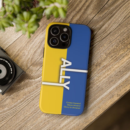 Slava Ukraine Ally Phone Case