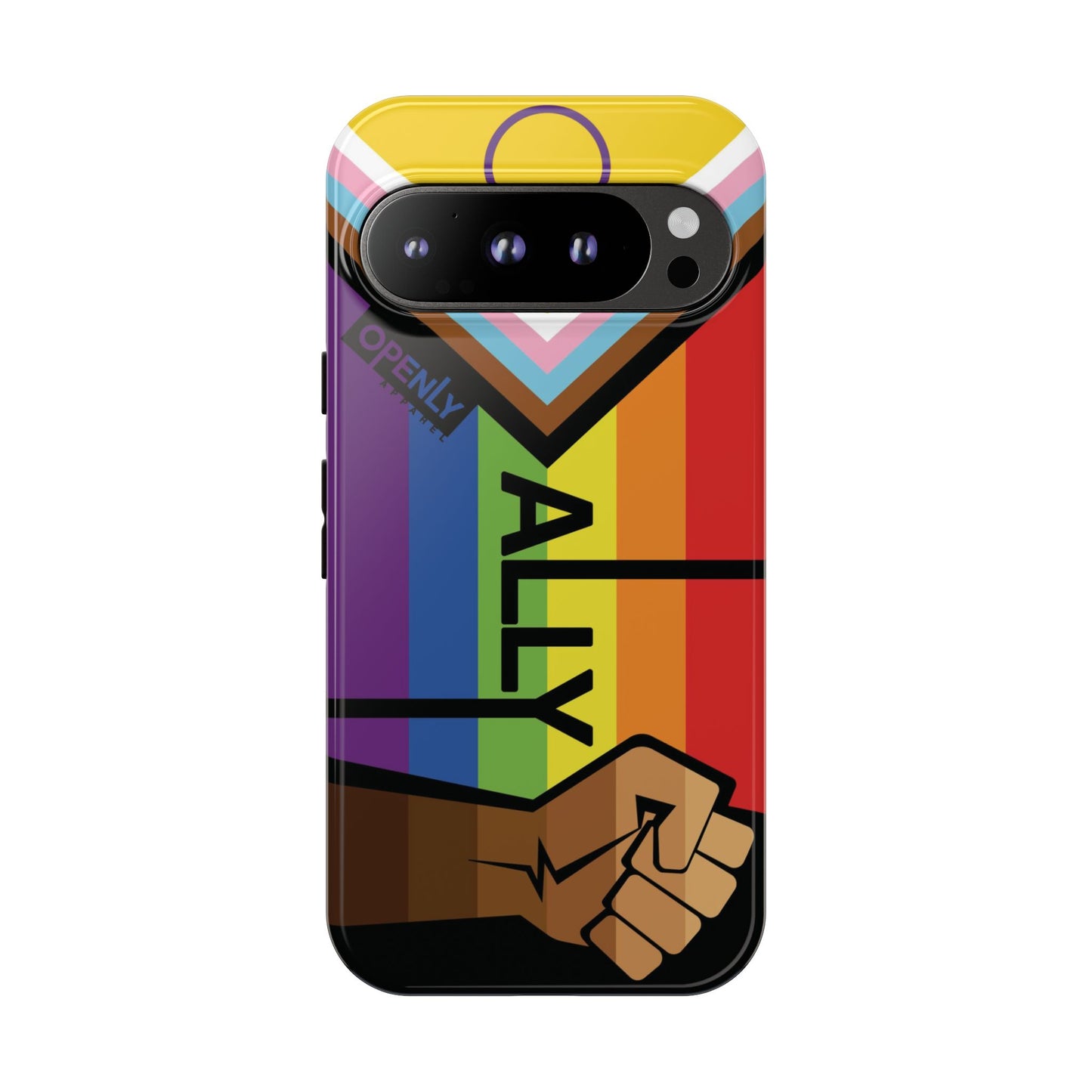 Ally Phone Case - Openly: Ally Design for LGBTQ+ & BIPOC Supporters