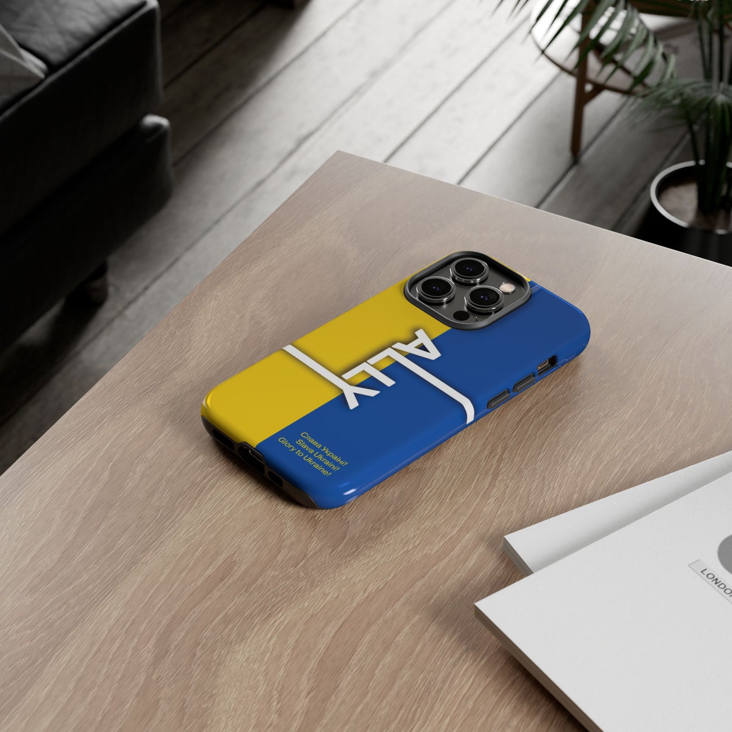 Slava Ukraine Ally Phone Case