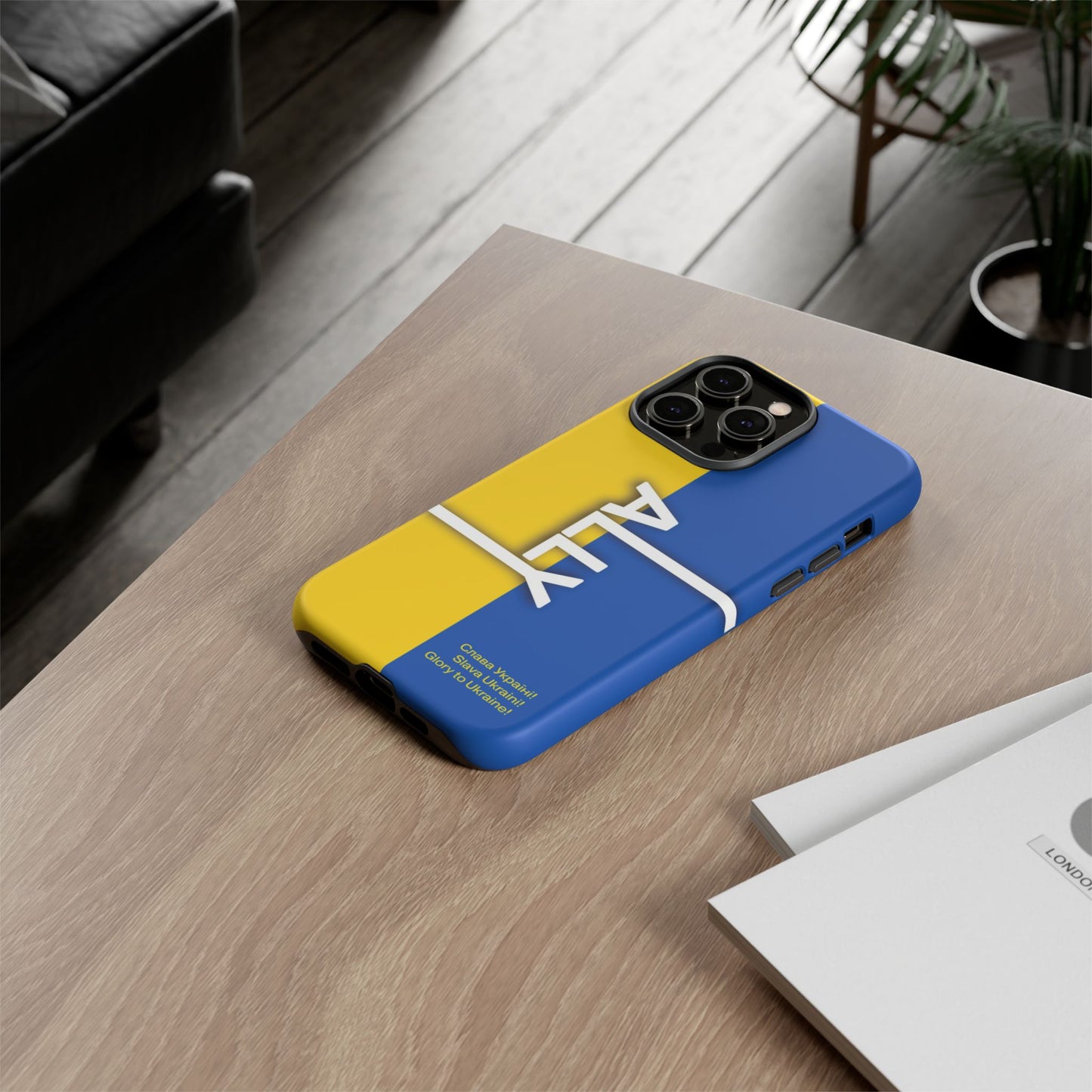 Slava Ukraine Ally Phone Case