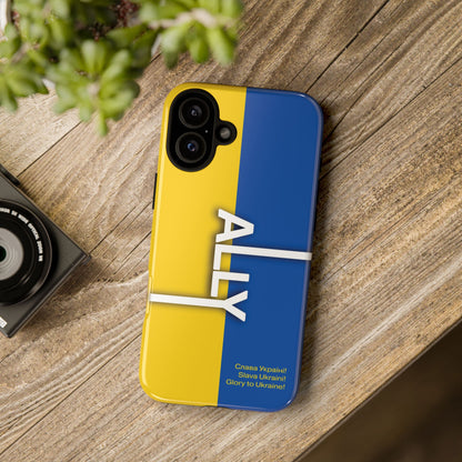Slava Ukraine Ally Phone Case